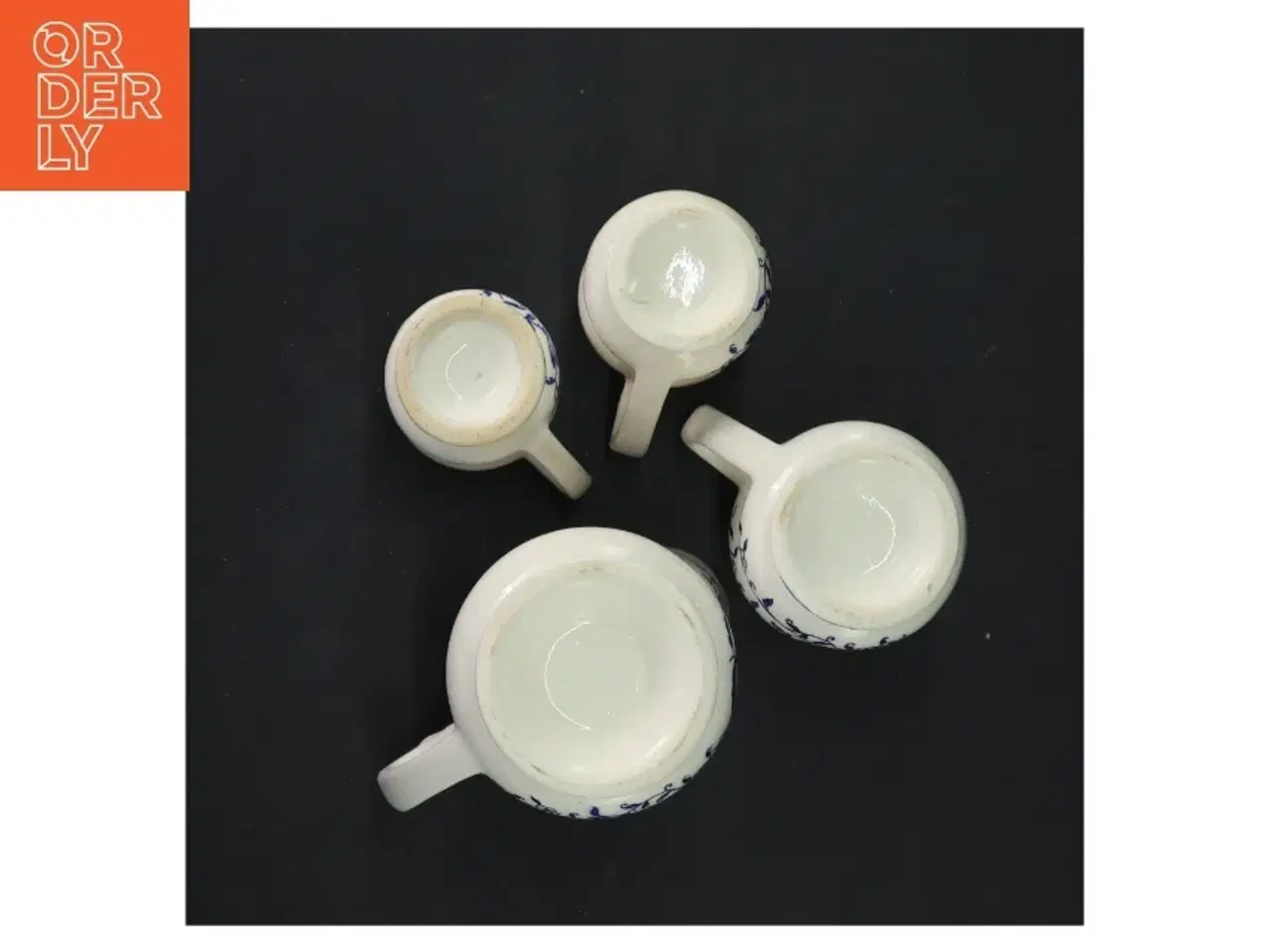 Billede 3 - Sæt af fire målekander (str. 10 cm og 8 cm og 7 cm og 6 cm)