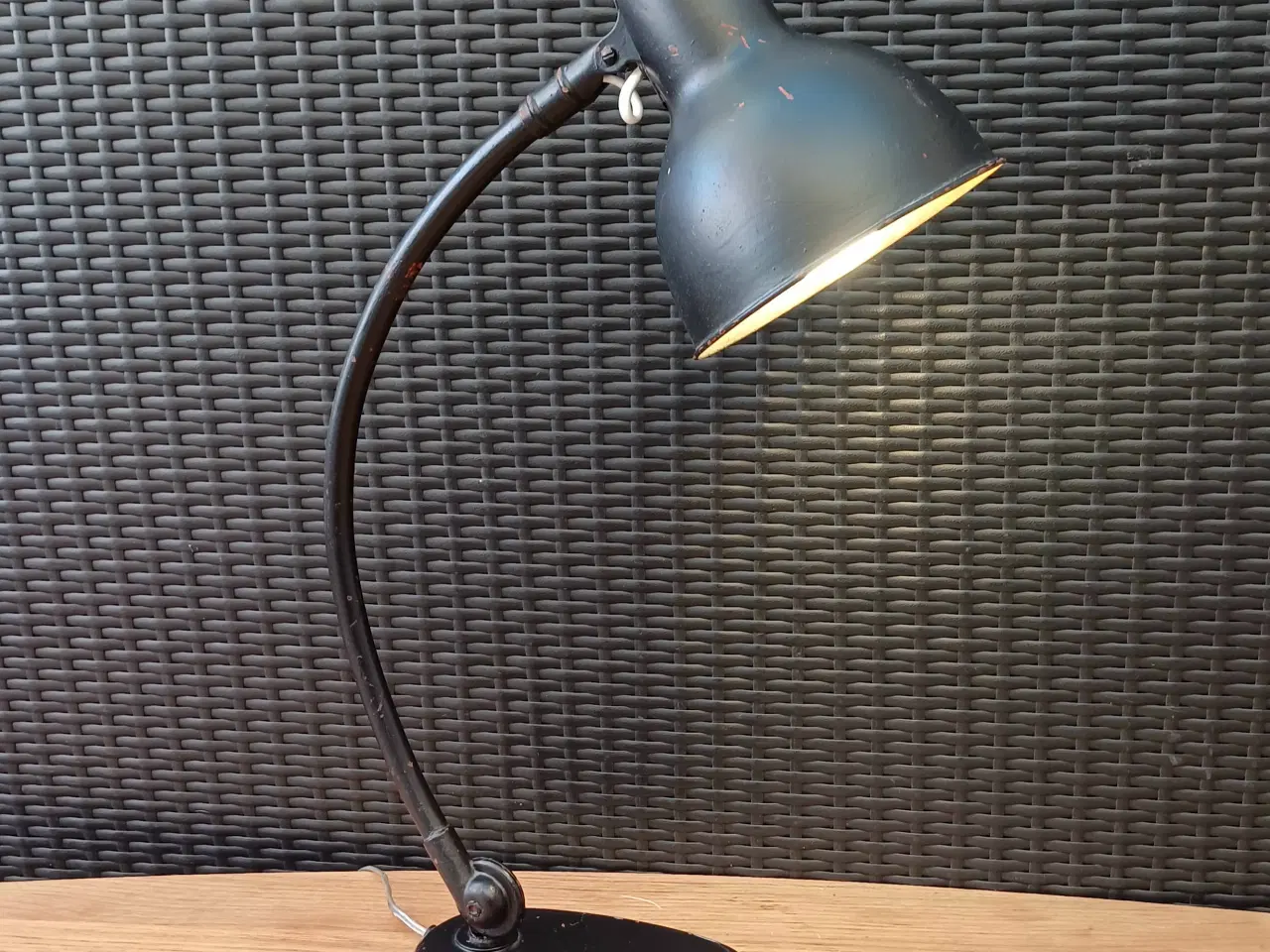 Billede 9 - Tysk Vintage/Retro bordlampe/arbejdslampe