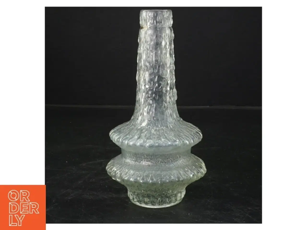 Billede 1 - Vintage glasvase af Timo Sarpaneva for Iittala(str. 18x10 cm)