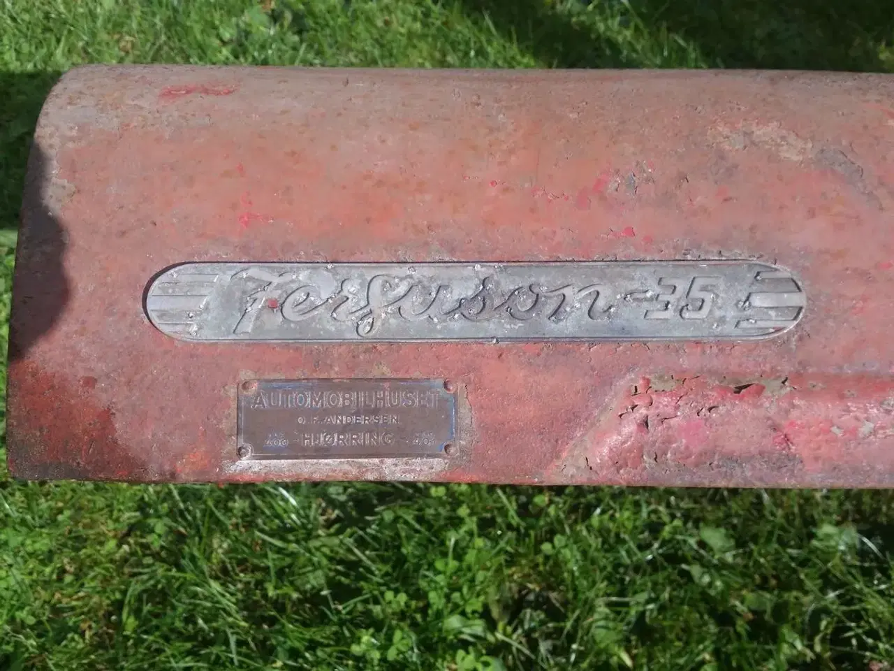 Billede 2 - Massey Ferguson 35 fronthjelm