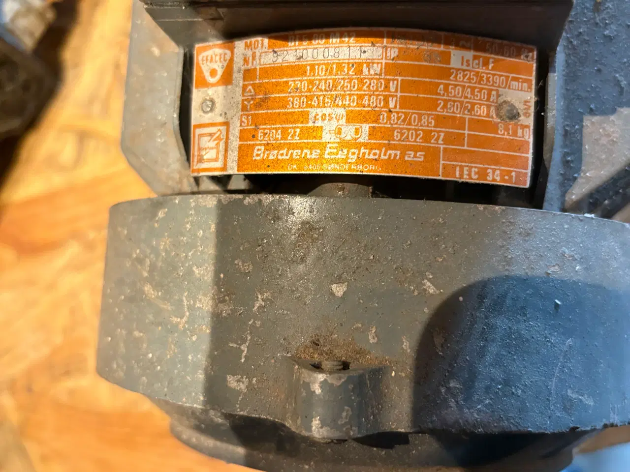 Billede 5 - Elmotorer 380v 1 & 1,5 hk 