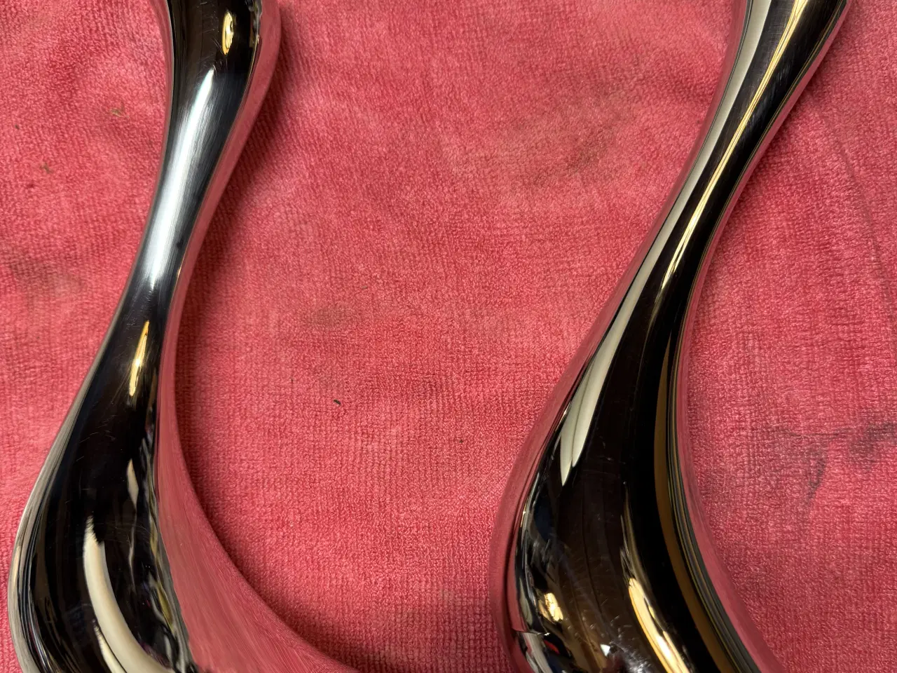 Billede 4 - 2 stk Georg Jensens cobra lysestager 20 og 24 cm.