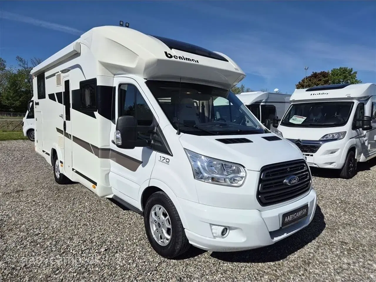 Billede 1 - 2019 - Benimar Tessoro 463   Markise. batteri. solcelle. lædersæder. undervognsbehandlet. Ekstra låse op Bil og Bo-del. fuld service frem til 98,000 km.