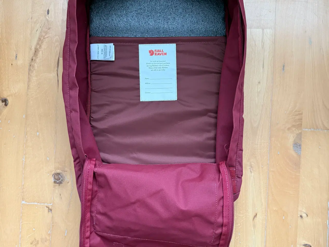 Billede 3 - Ny Fjällräven Kånken 17'' Laptop Rygsæk sælges