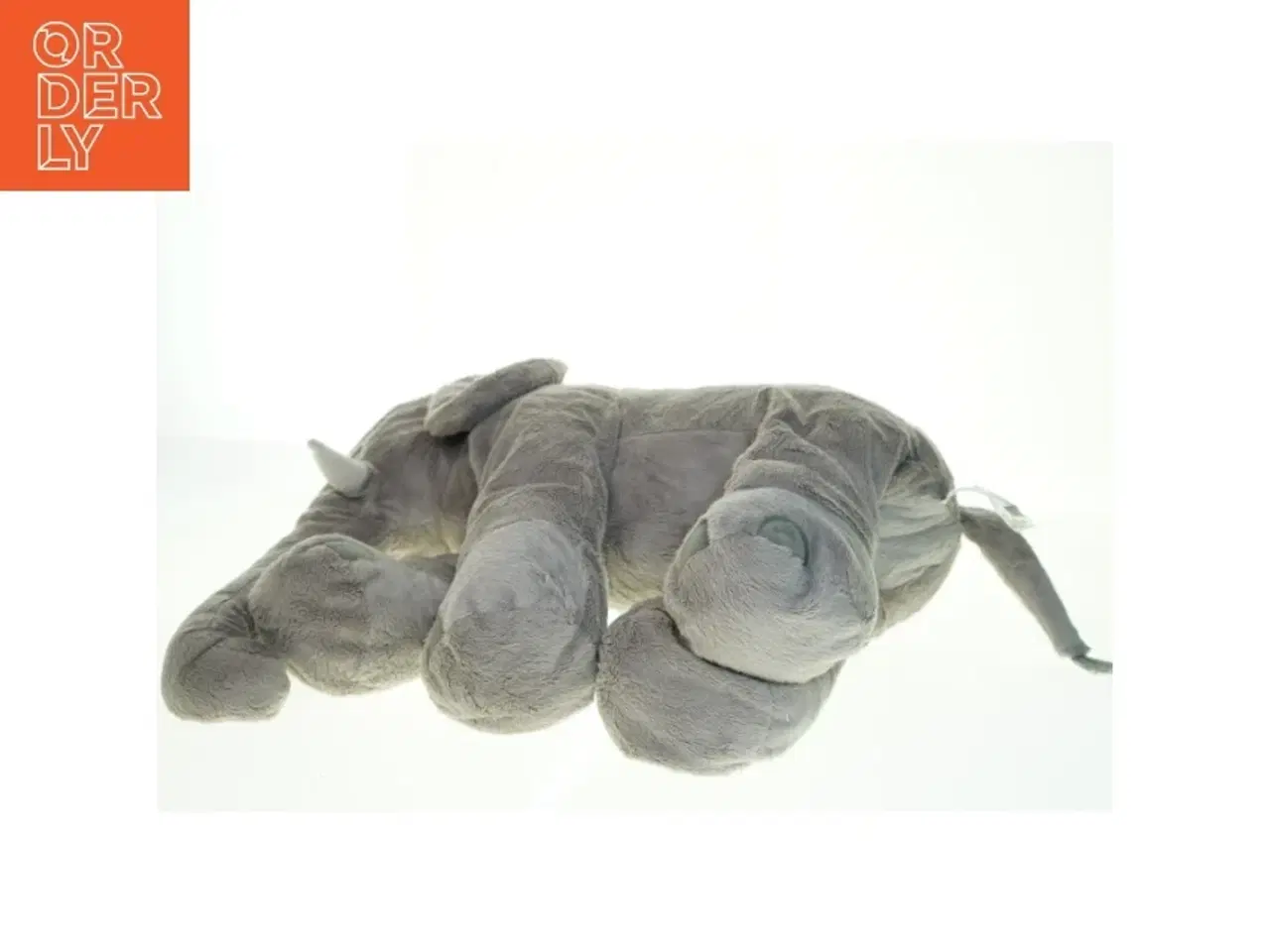 Billede 3 - Stort blød elefant fra IKEA (str. 60x50 cm)