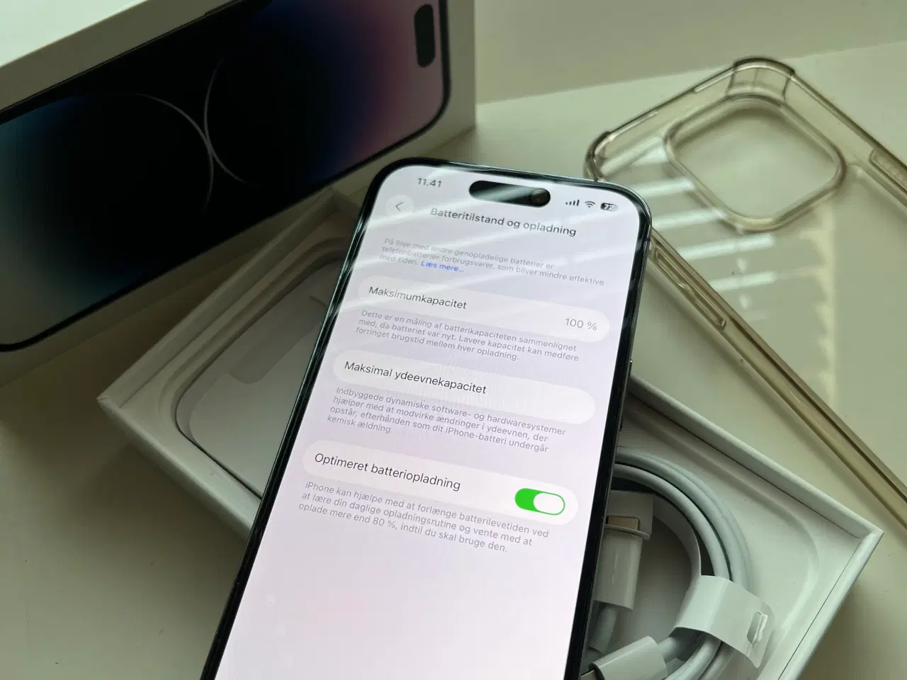 Billede 2 - IPHONE 14 PRO 256GB - DEEP PURPLE