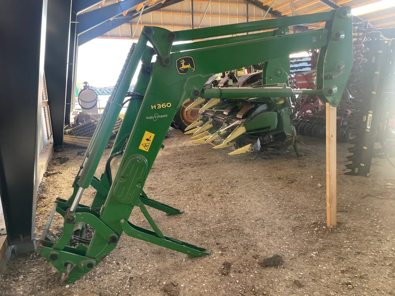 Billede 2 - John Deere H 360 frontlæsser.