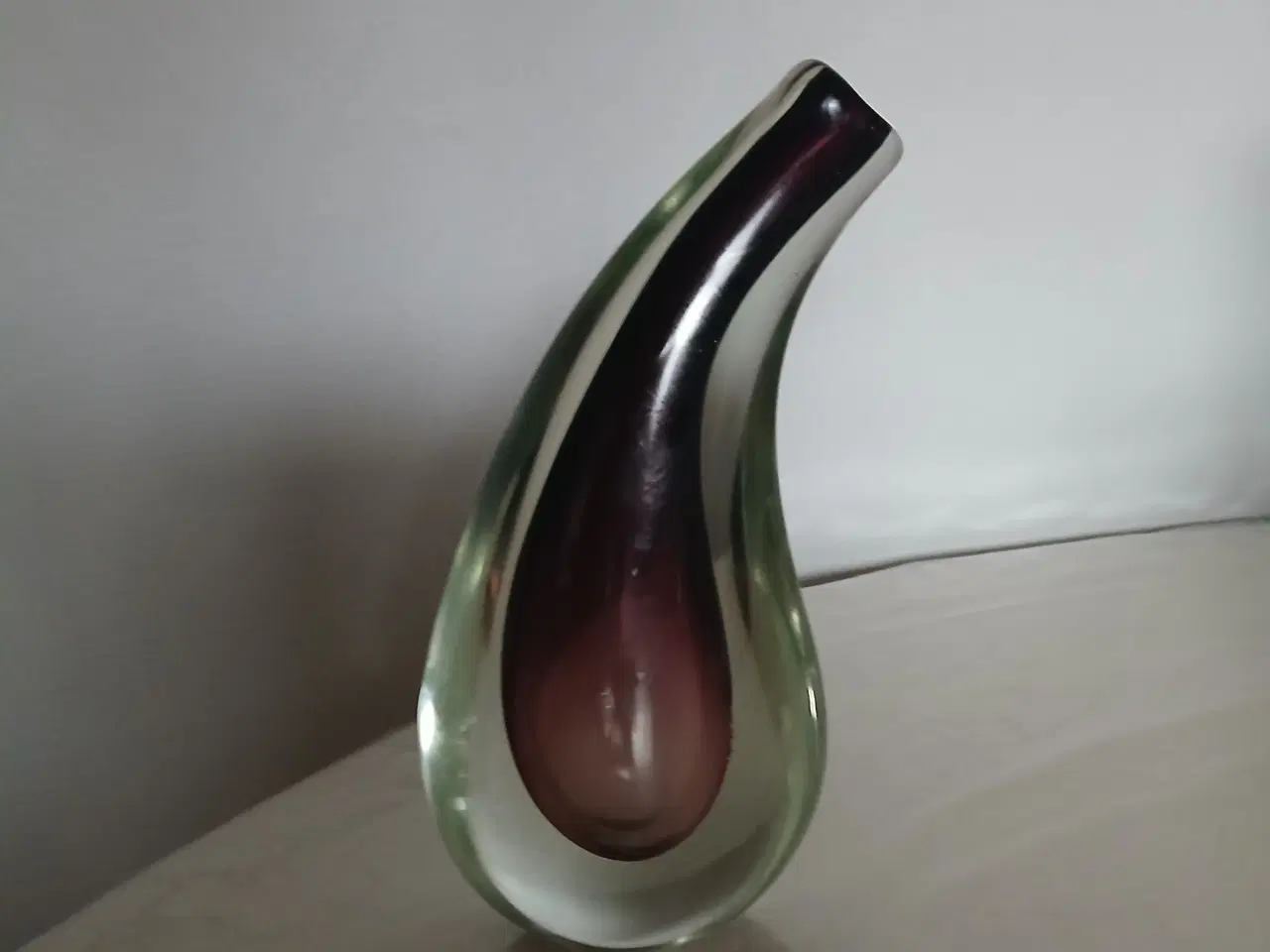 Billede 2 - Flot glas vase