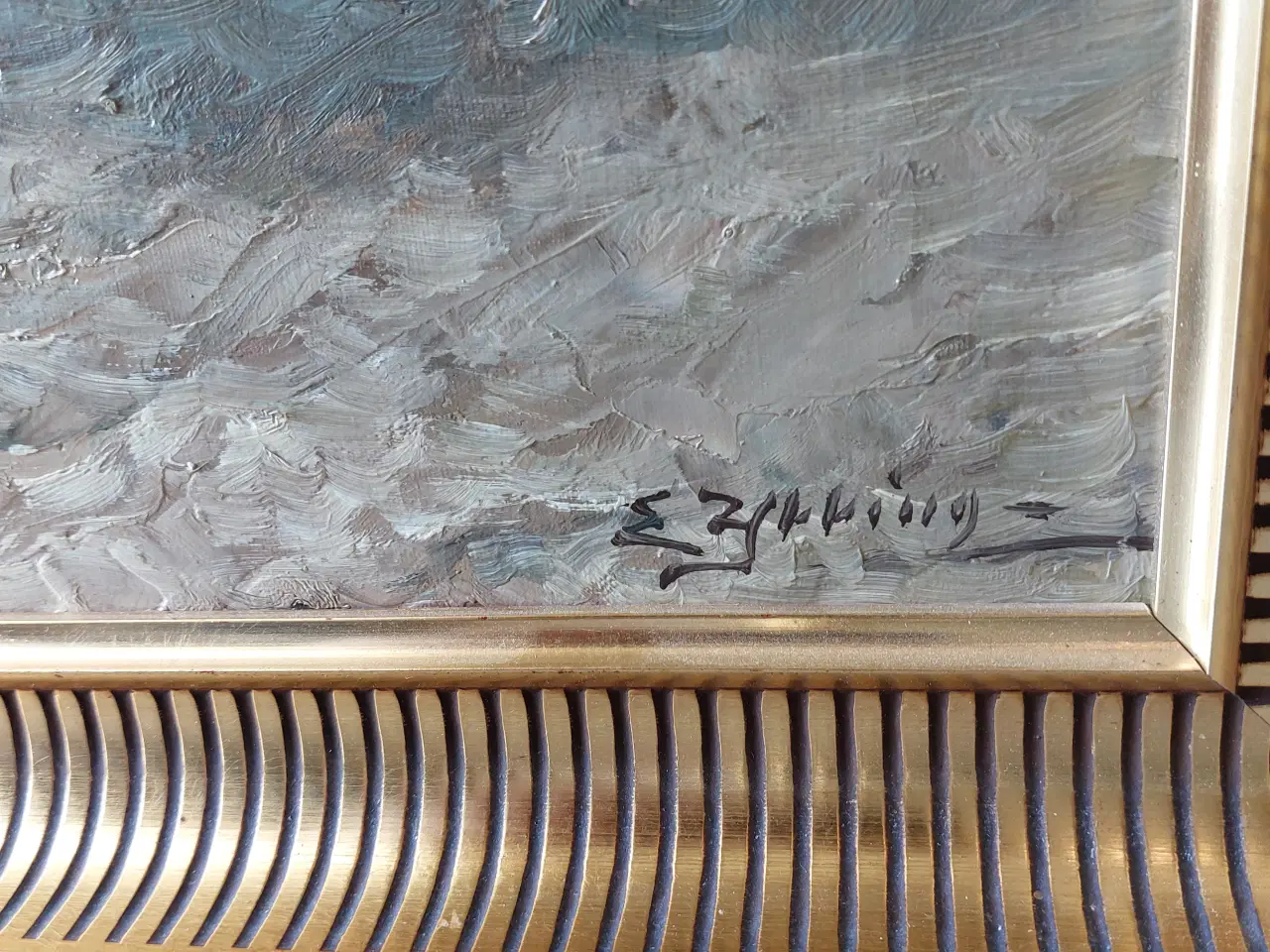Billede 3 - ERIK YTTING ( 1921-2000) oliemaleri