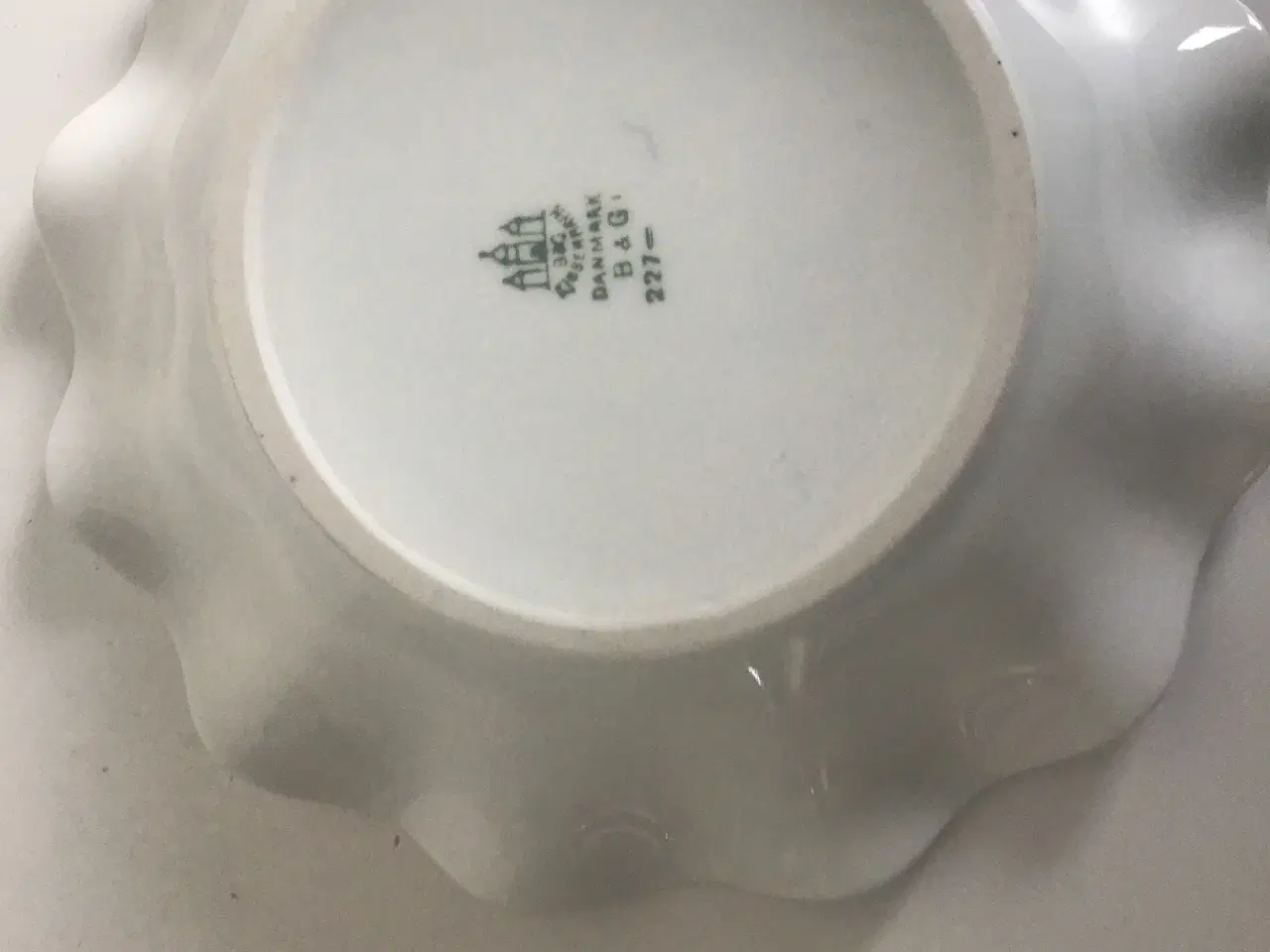 Billede 3 - Mågestel med guldkant skål