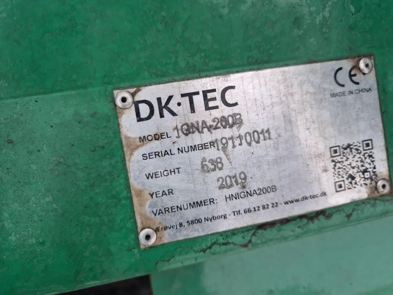 Billede 6 - DK-TEC IGNA200 Fræser