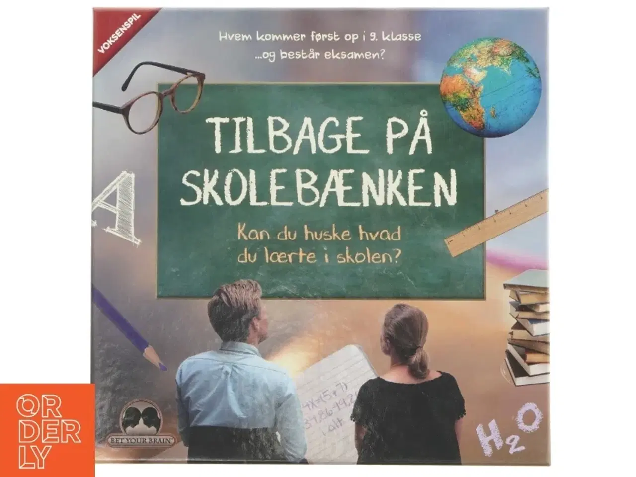 Billede 1 - Brætspil &#39;Tilbage på skolebænken&#39; fra Upcoming Minds (str. 27x27 cm)