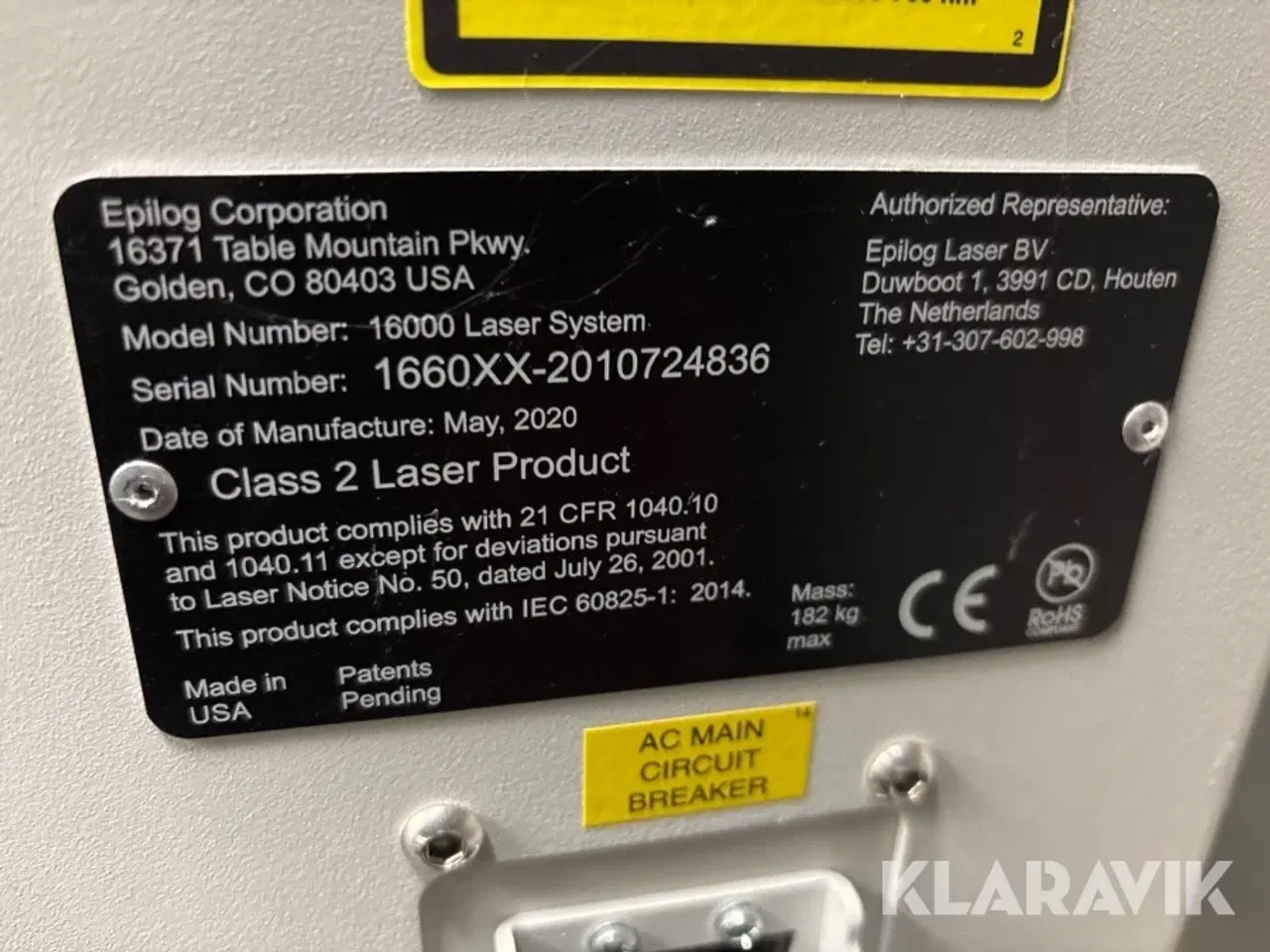 Billede 3 - Laserprinter Epilog Fusion Pro 16000