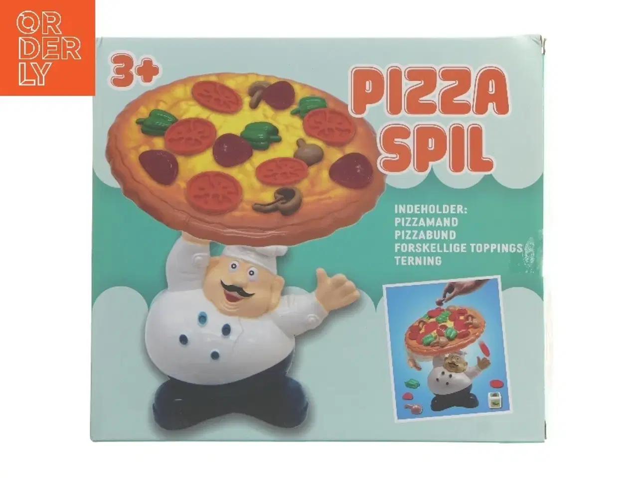 Billede 1 - Pizza spil (str. Ø 24 cm)