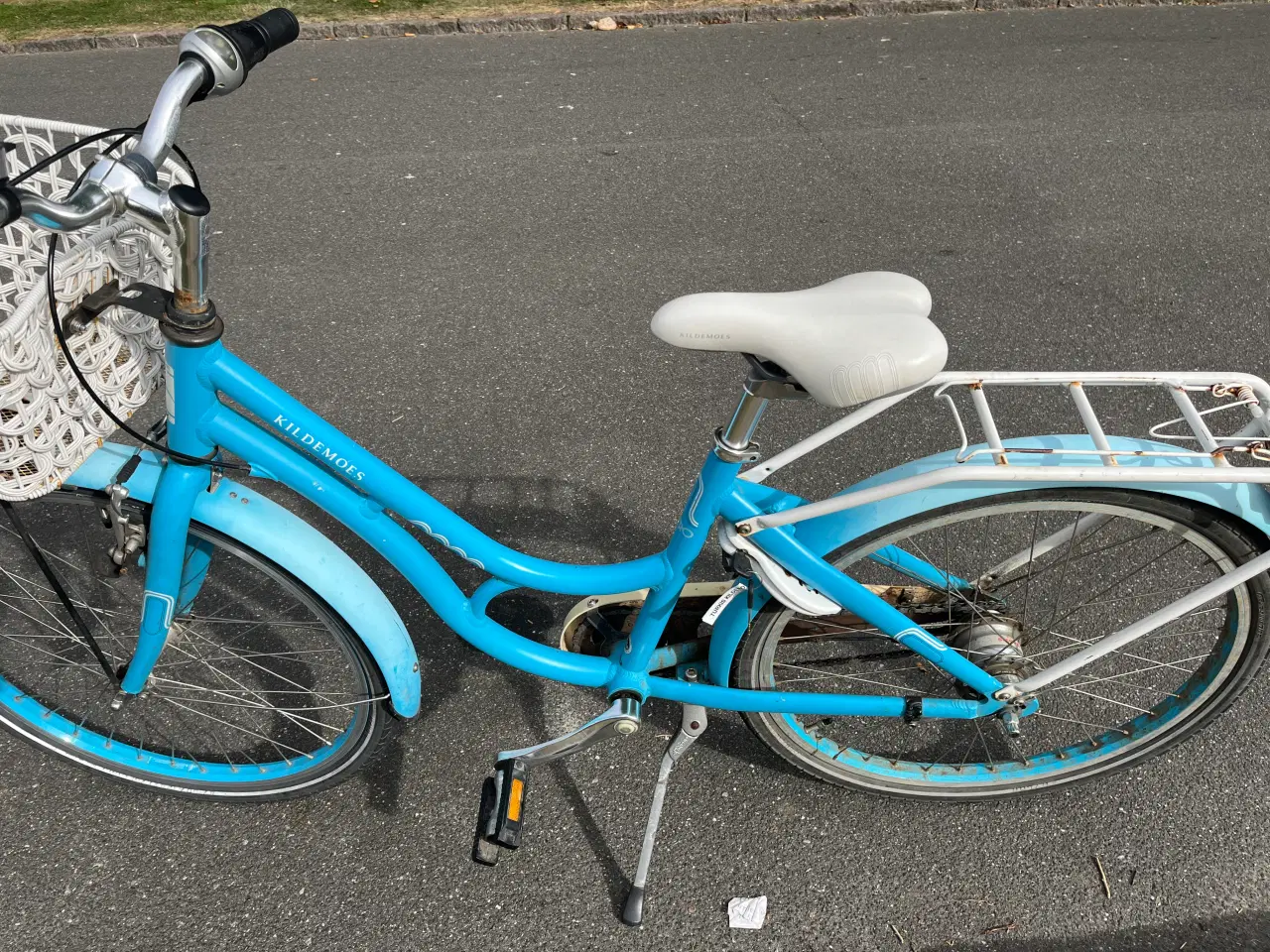 Billede 1 - Turkis Kildemoes pige 24# cykel sælges