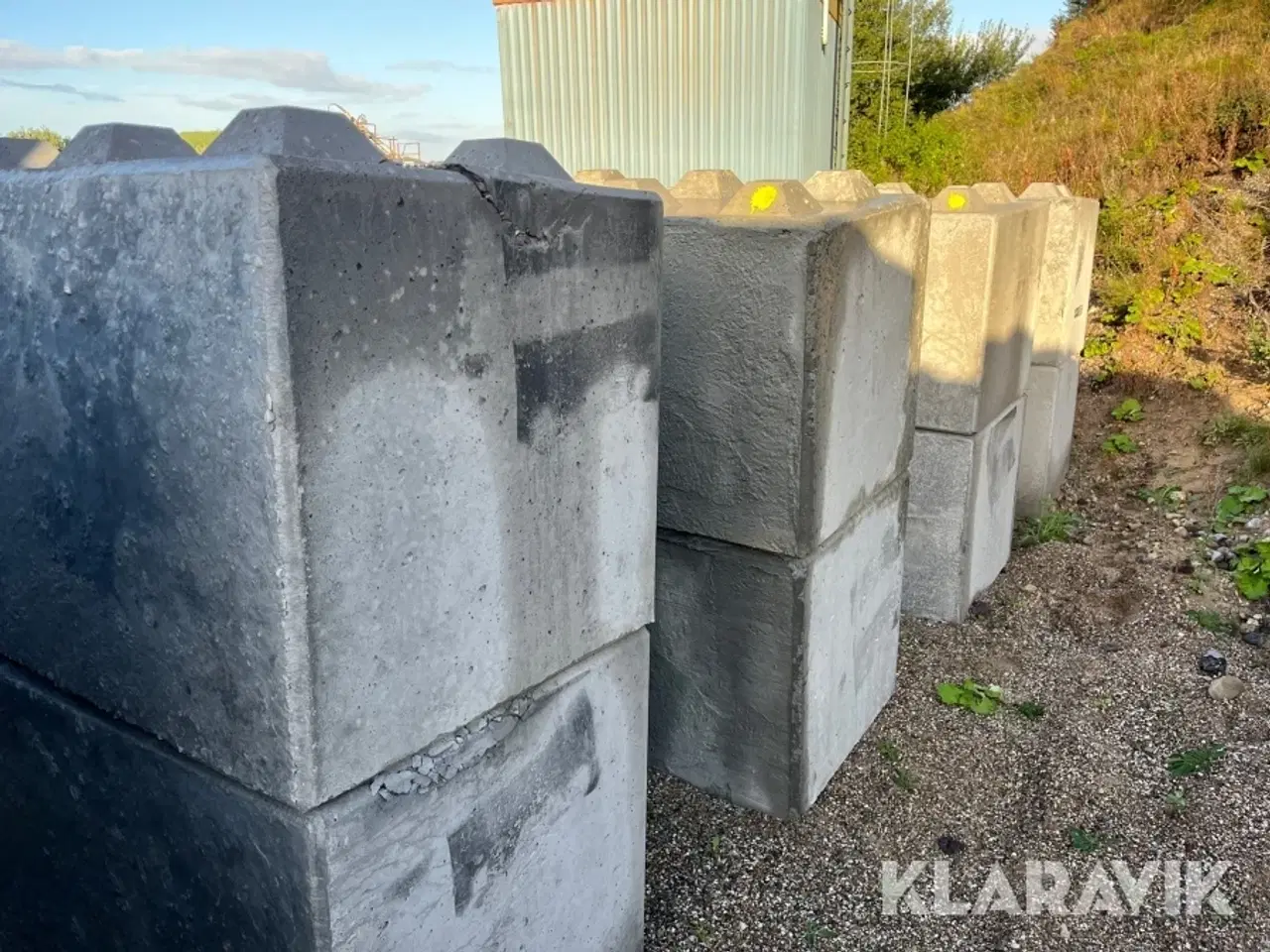 Billede 7 - Betonblokke / siloklodser 25 styk - 160x80x80cm