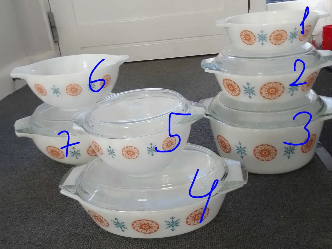 Billede 4 - Pyrex skål ovn og fryse fast 