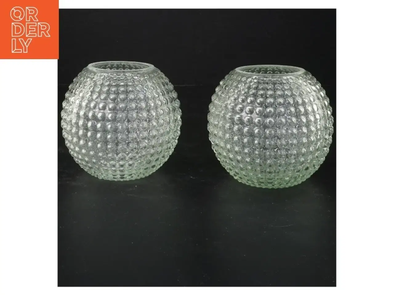 Billede 2 - Glas lysestager (str. 10x10 cm)