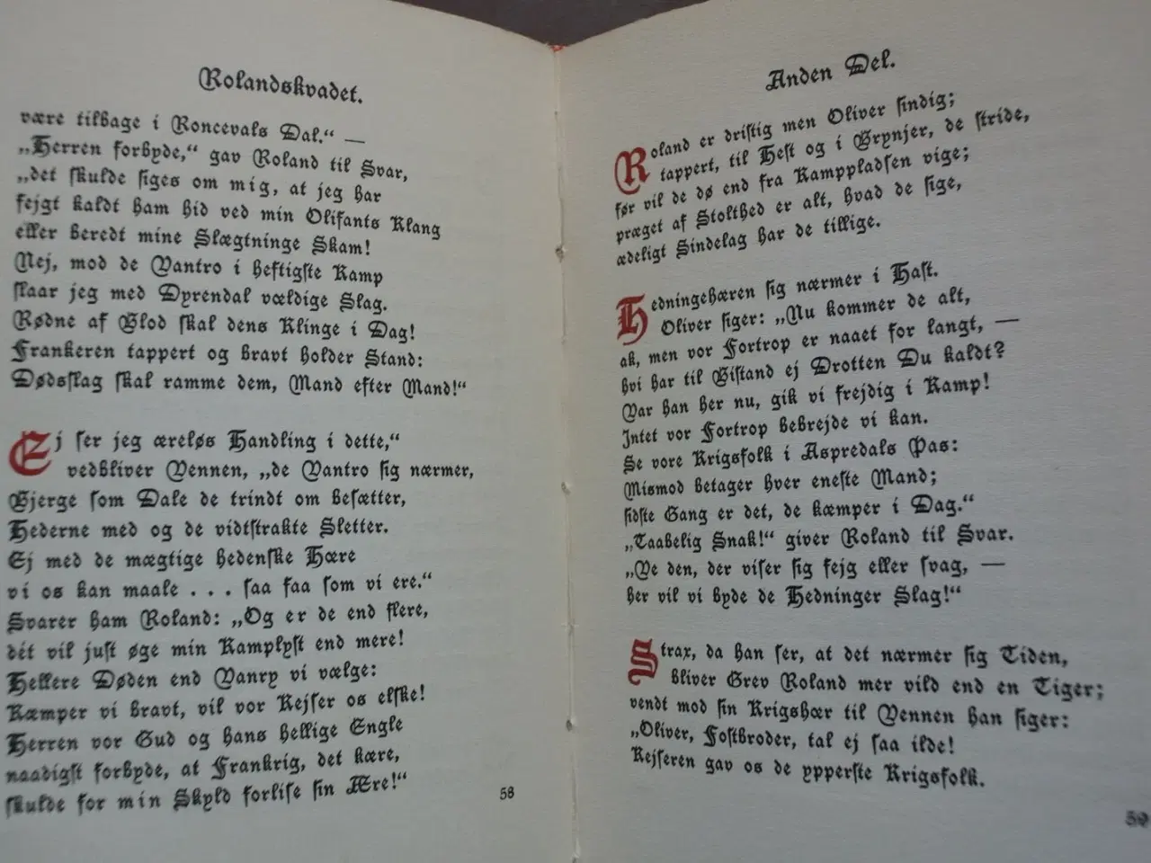 Billede 6 - rolandskvadet - oldfransk heltedigt, xx, genre: di