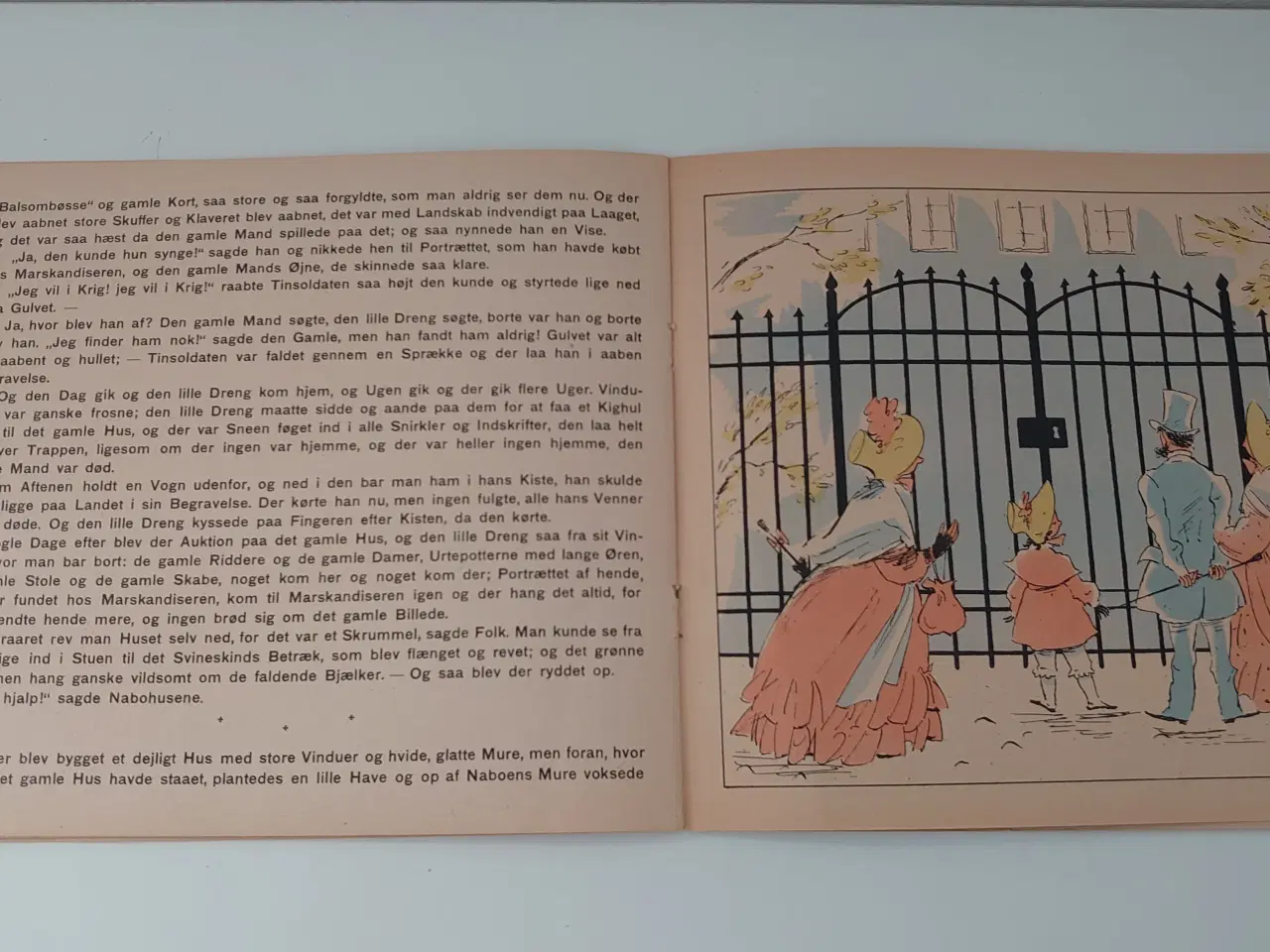 Billede 3 - HC.Andersen:Det gamle hus. Hæfte fra før 1948.