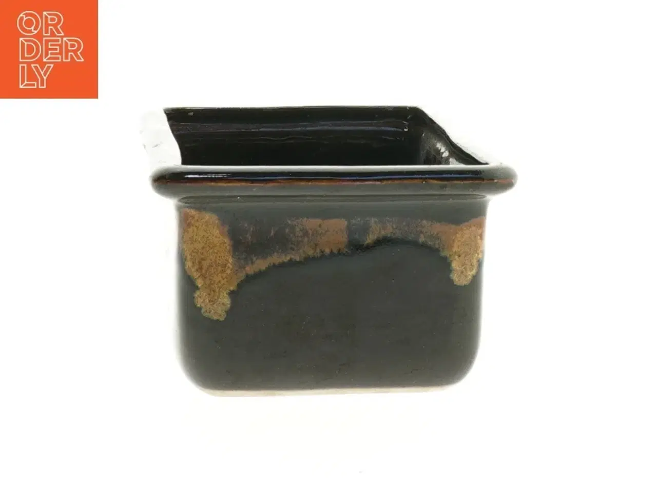 Billede 2 - Sort keramikfad (str. 18x12 cm)