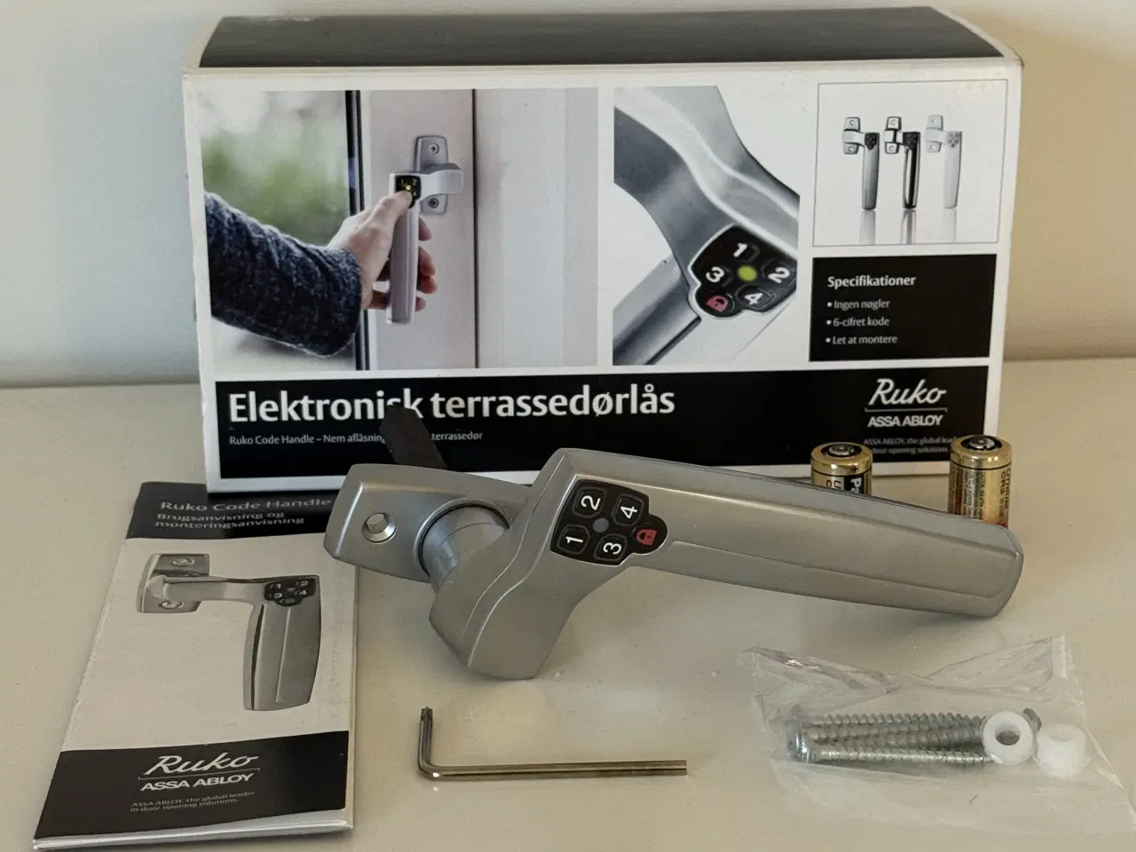 Billede 12 - Ny Ruko Elektronisk Terrassedørlås
