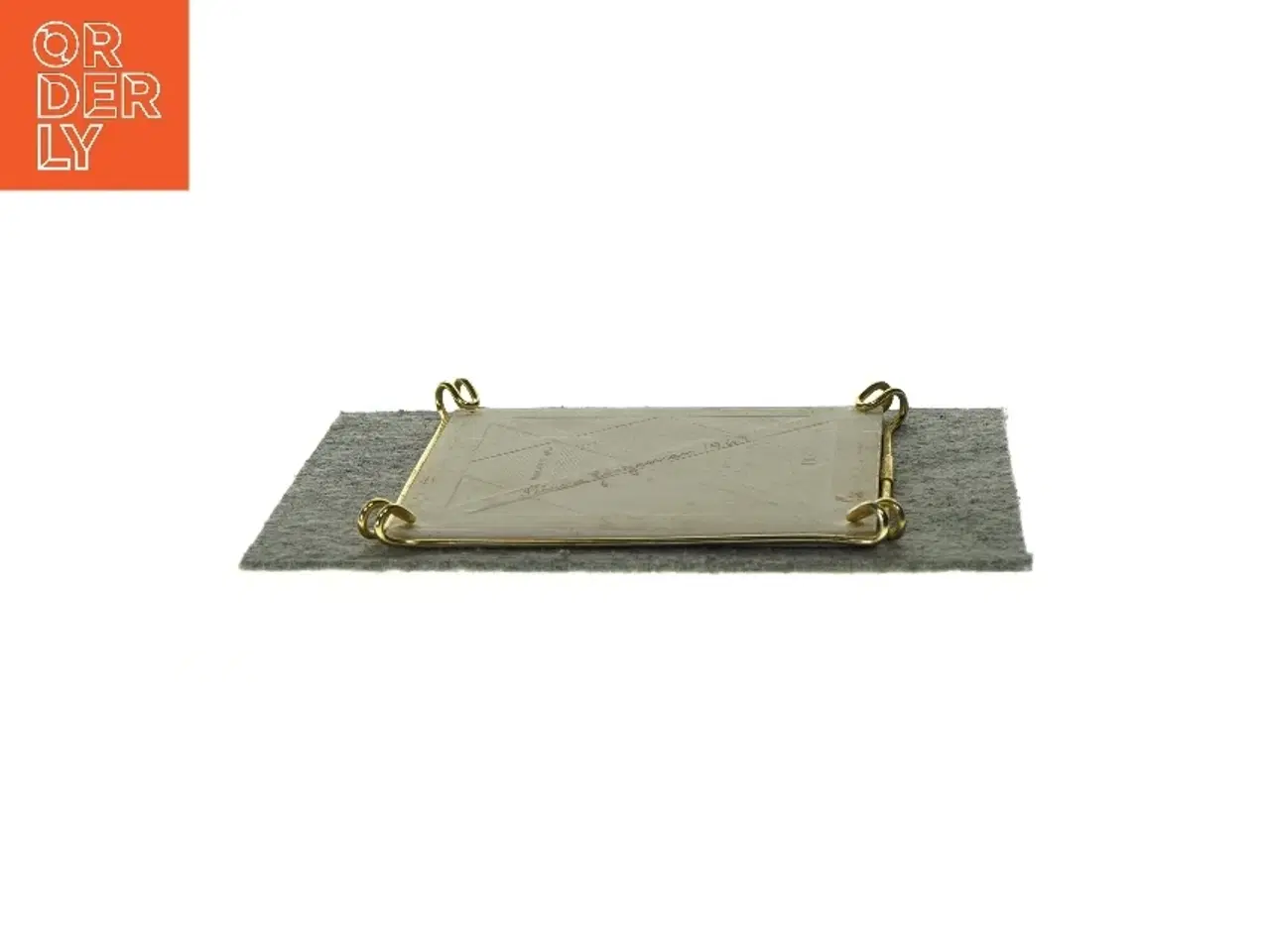 Billede 4 - Dekorativt fad fra Ukendt (str. LBH:16,5x16,5x2cm)