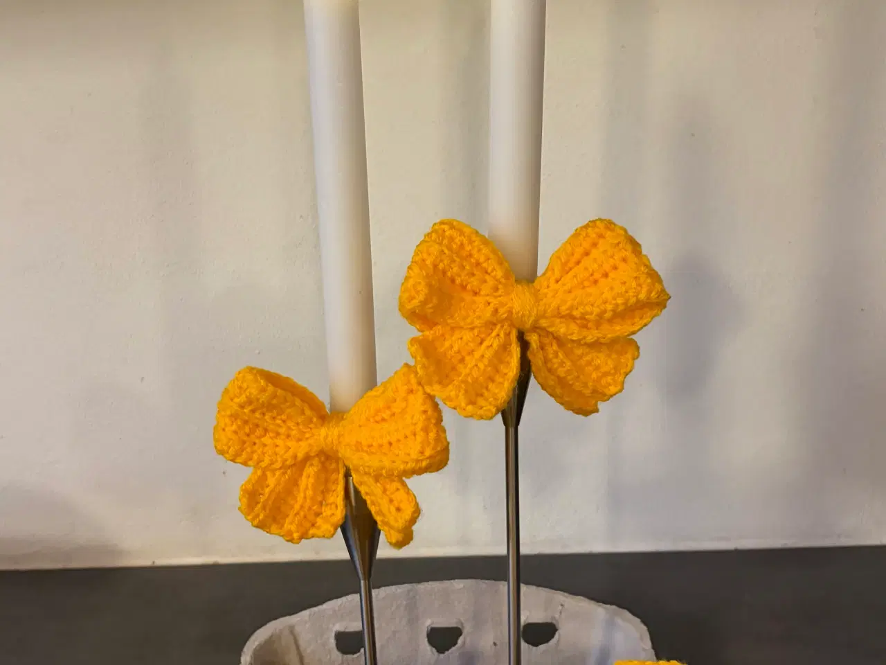 Billede 1 - Hæklet påskepynt 