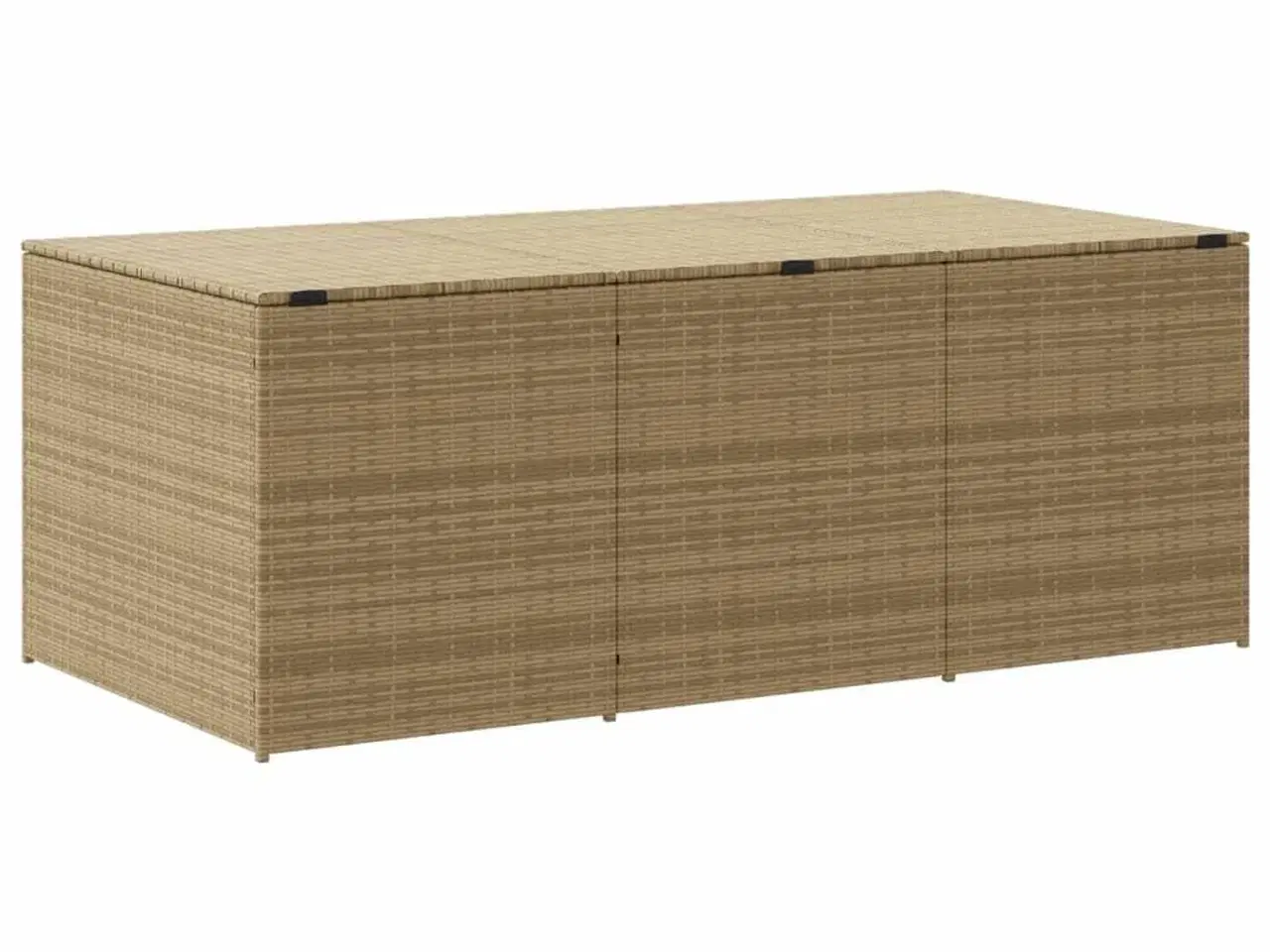Billede 6 - Opbevaringsboks til haven 984 l polyrattan beige