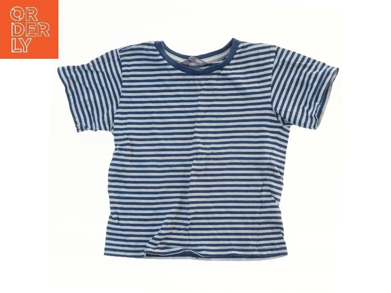 Billede 1 - Stribet kortærmet T-shirt fra H&M (str. 98)