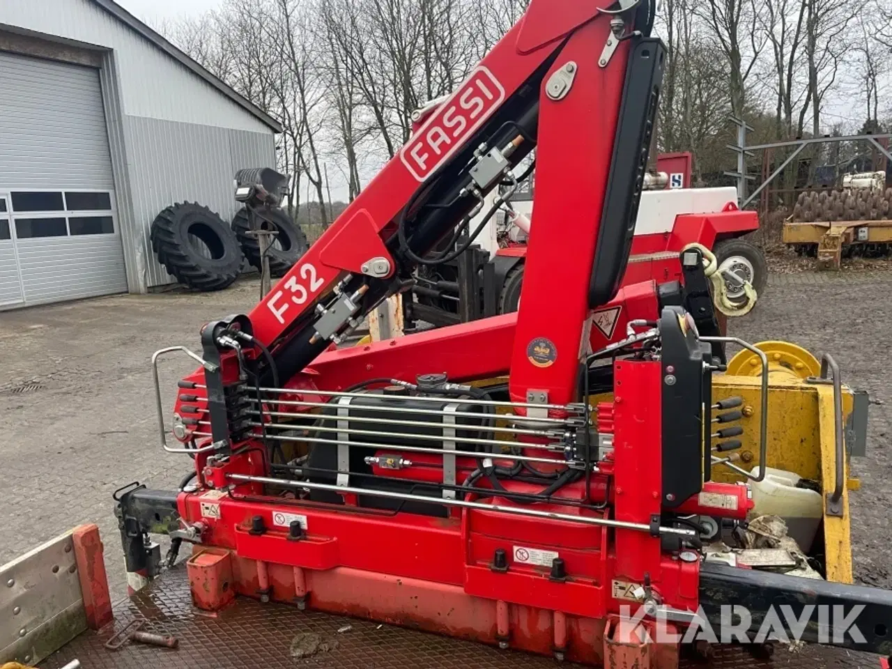 Billede 2 - Aftagelig kran Fassi F32