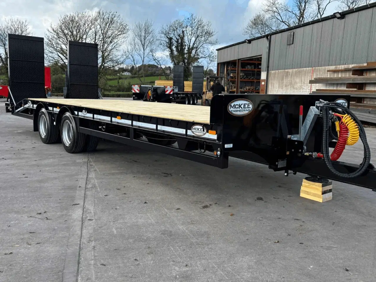 Billede 1 - McKee 21T LL Maskintransportvogn