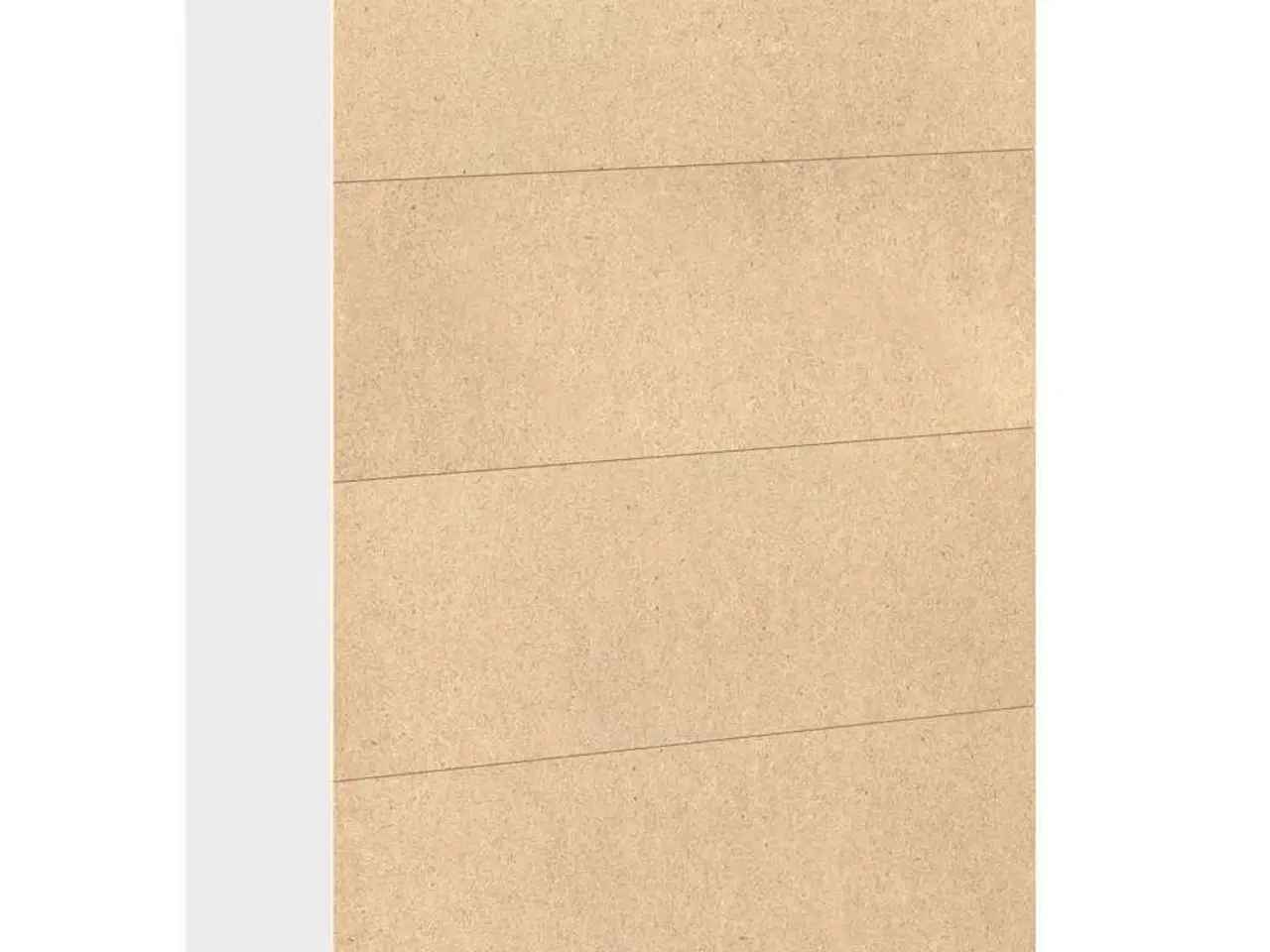 Billede 7 - Bogreol 60x24x85 cm konstrueret træ hvid