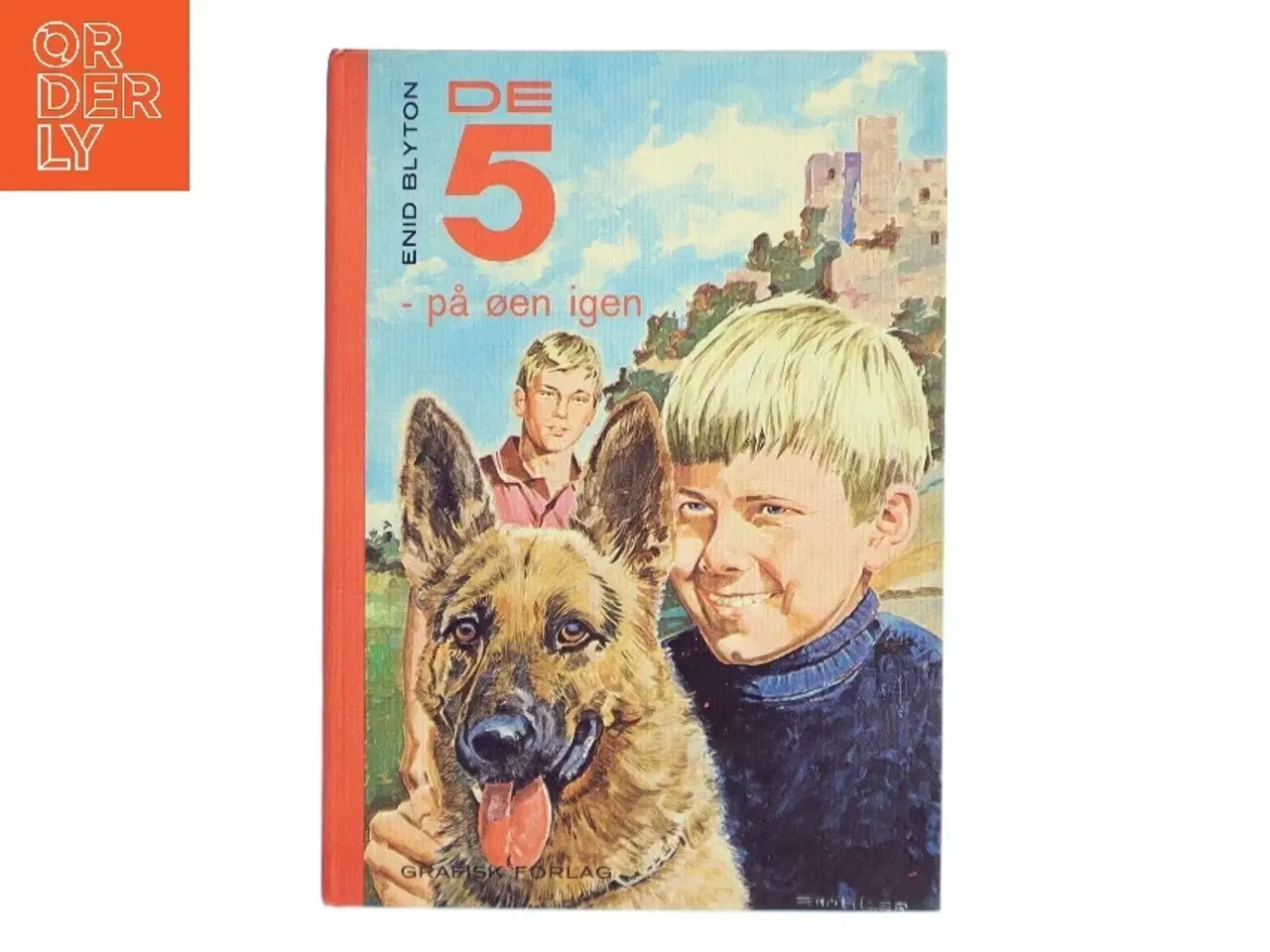 Billede 1 - De 5 på øen igen af Enid Blyton (Bog)
