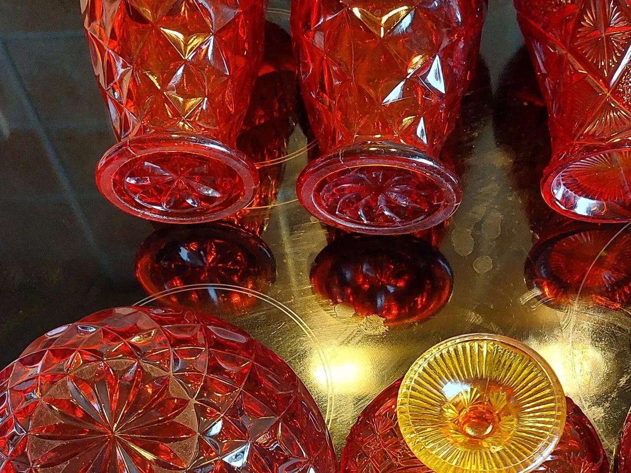 Billede 4 - FYEN OG BROCKWITZ  glasværker -- presseglas 