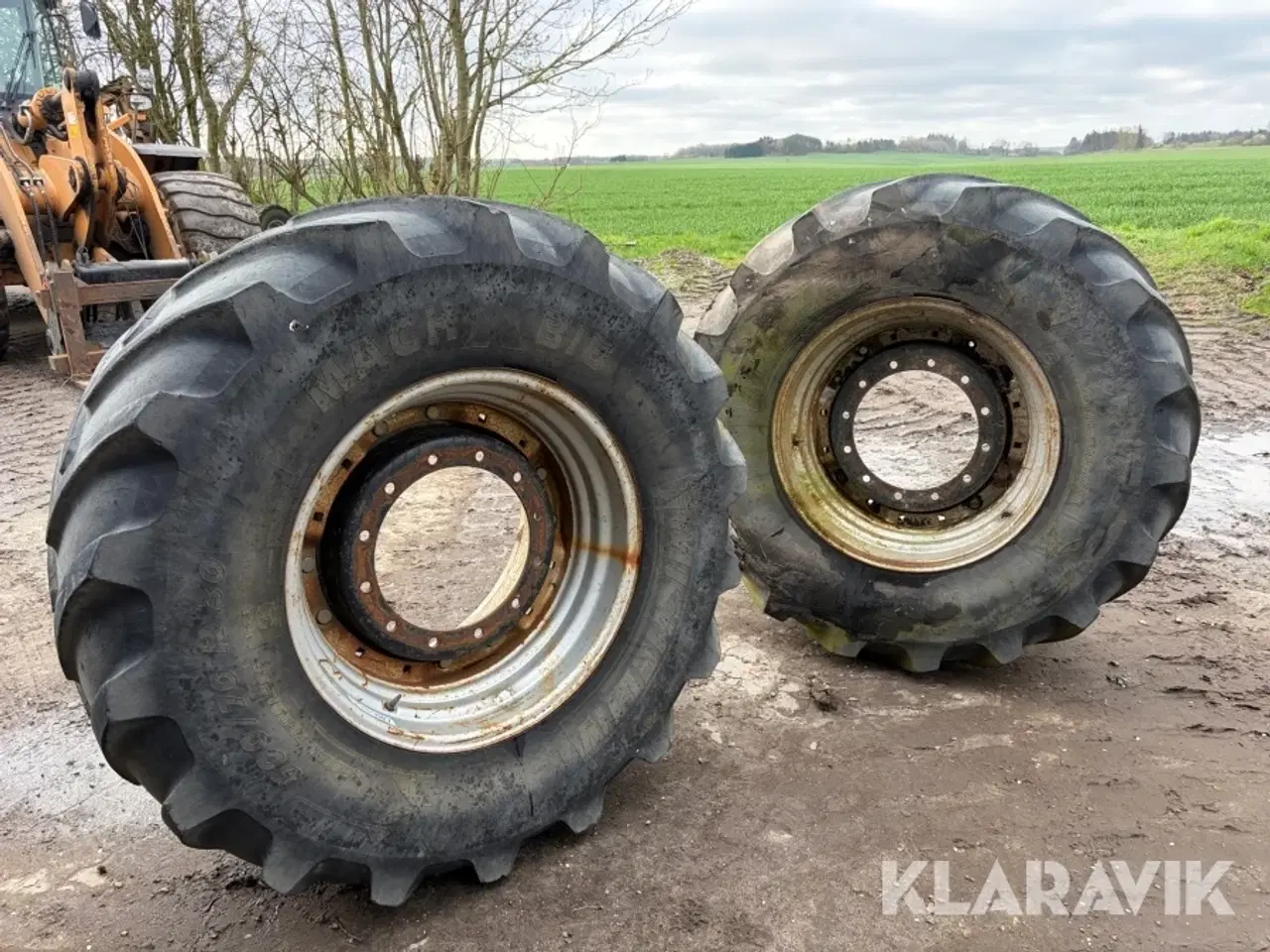 Billede 2 - Traktordæk Michelin Mach X Bib 600/70R30 - 2 styk