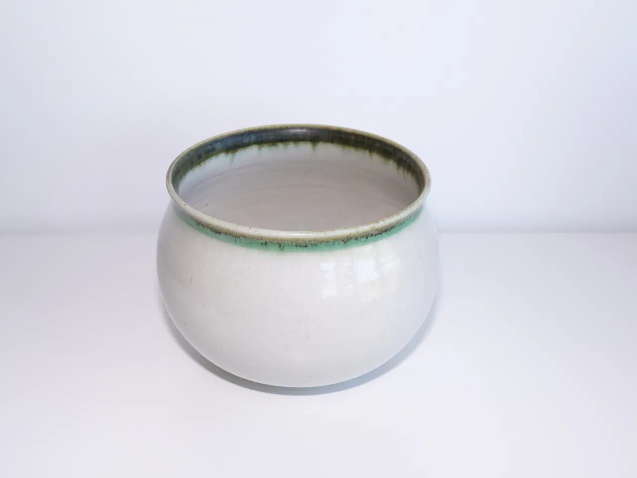 Billede 6 - Stor stentøjs skål af keramiker Mette Harning