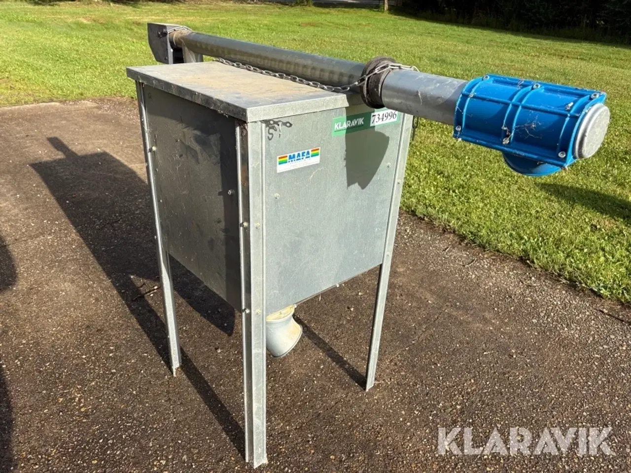 Billede 2 - Lille kornsilo til træpiller Mafa