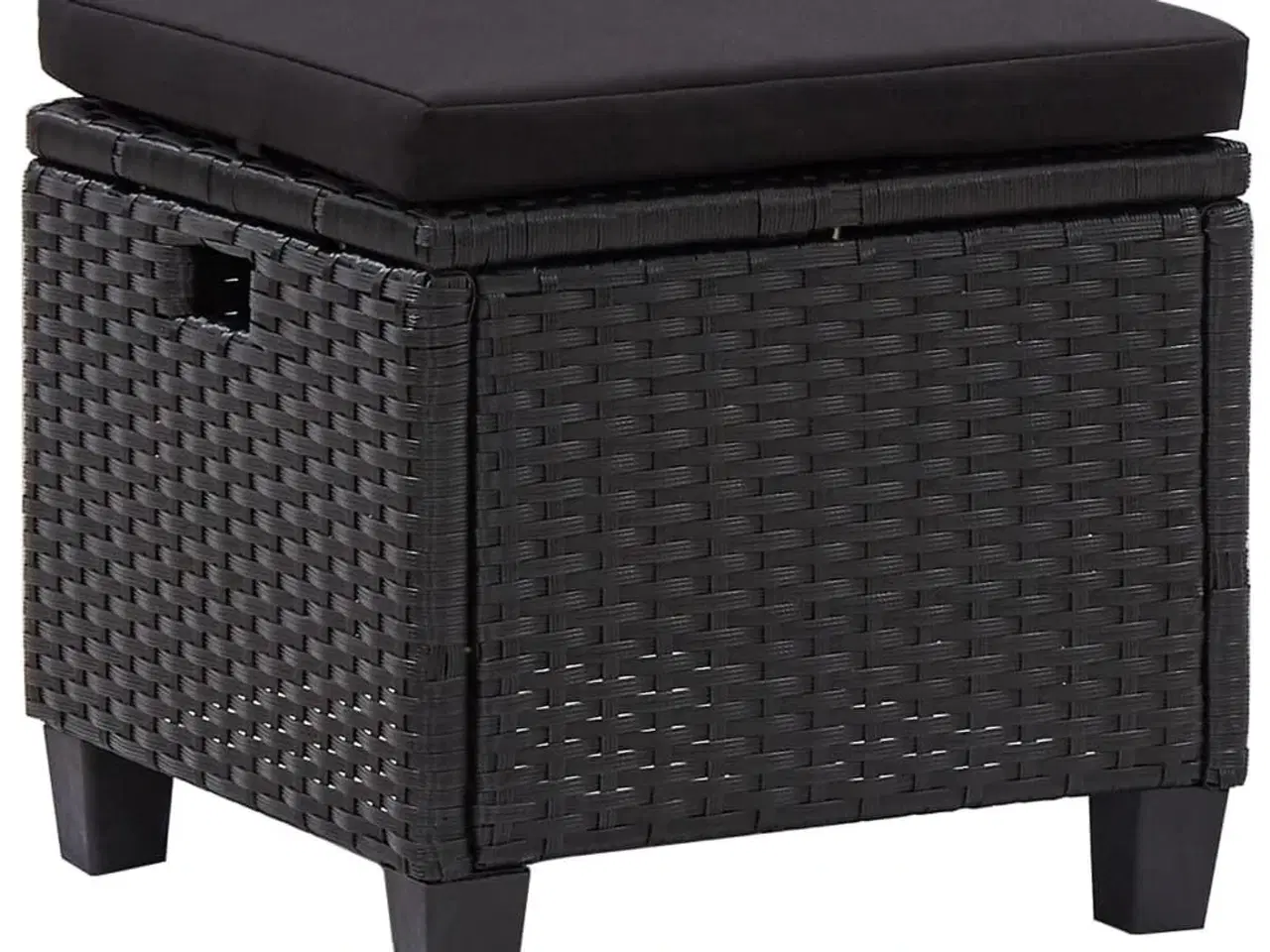 Billede 9 - Sofasæt til haven 6 dele med hynder polyrattan sort
