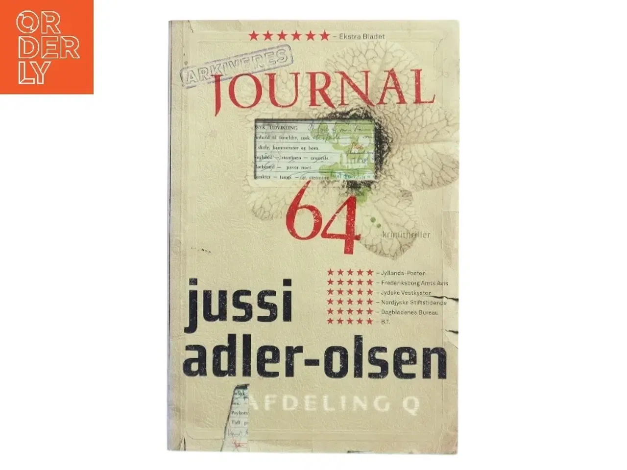 Billede 1 - Journal 64 : krimithriller af Jussi Adler-Olsen (Bog)