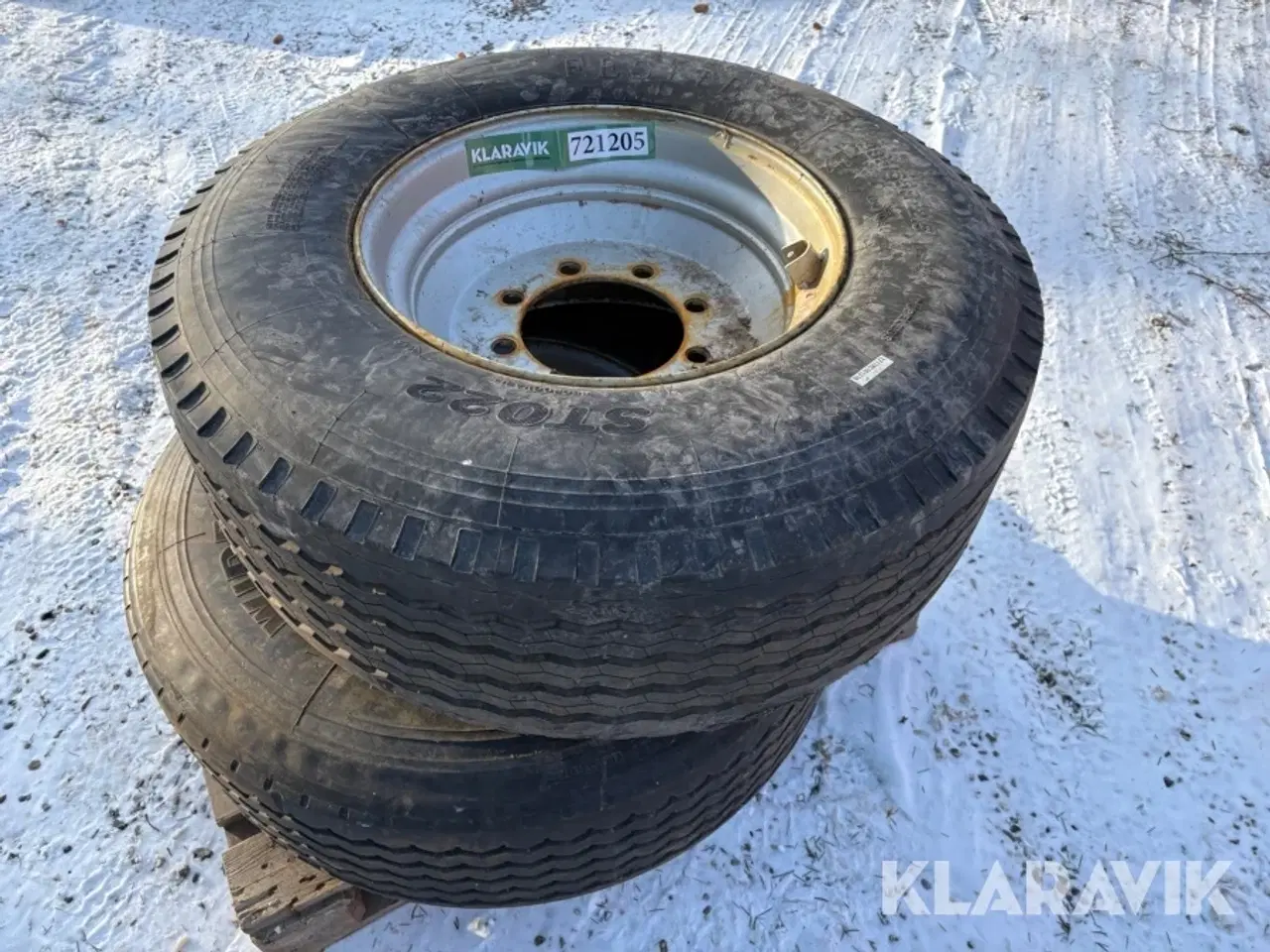 Billede 2 - Dæk 385/65 R22.5 2 styk