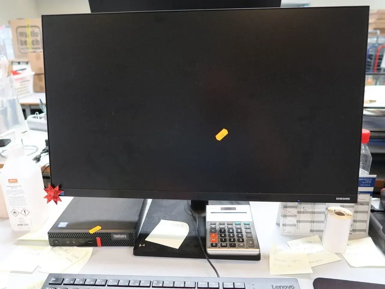 Billede 5 - Computerskærm SAMSUNG, tastatur, håndscanner, computer LENOVO