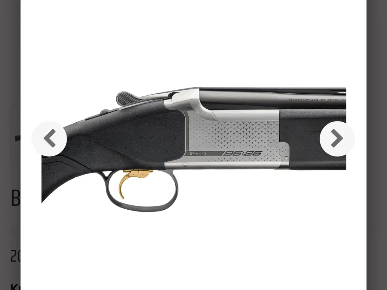 Billede 1 - Browning B525 composite adj 12/76