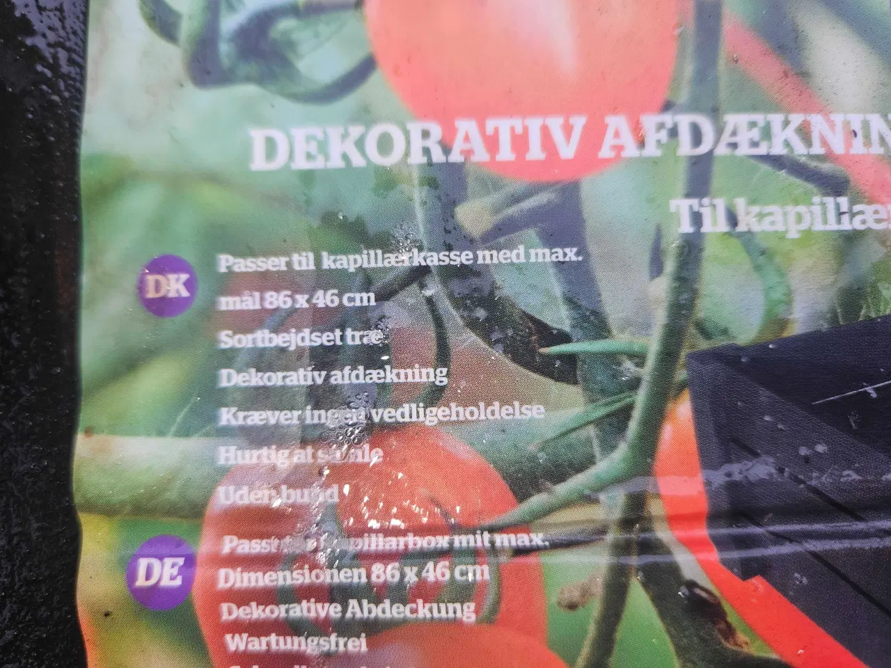 Billede 4 - Afdækning kasse til plantekasser