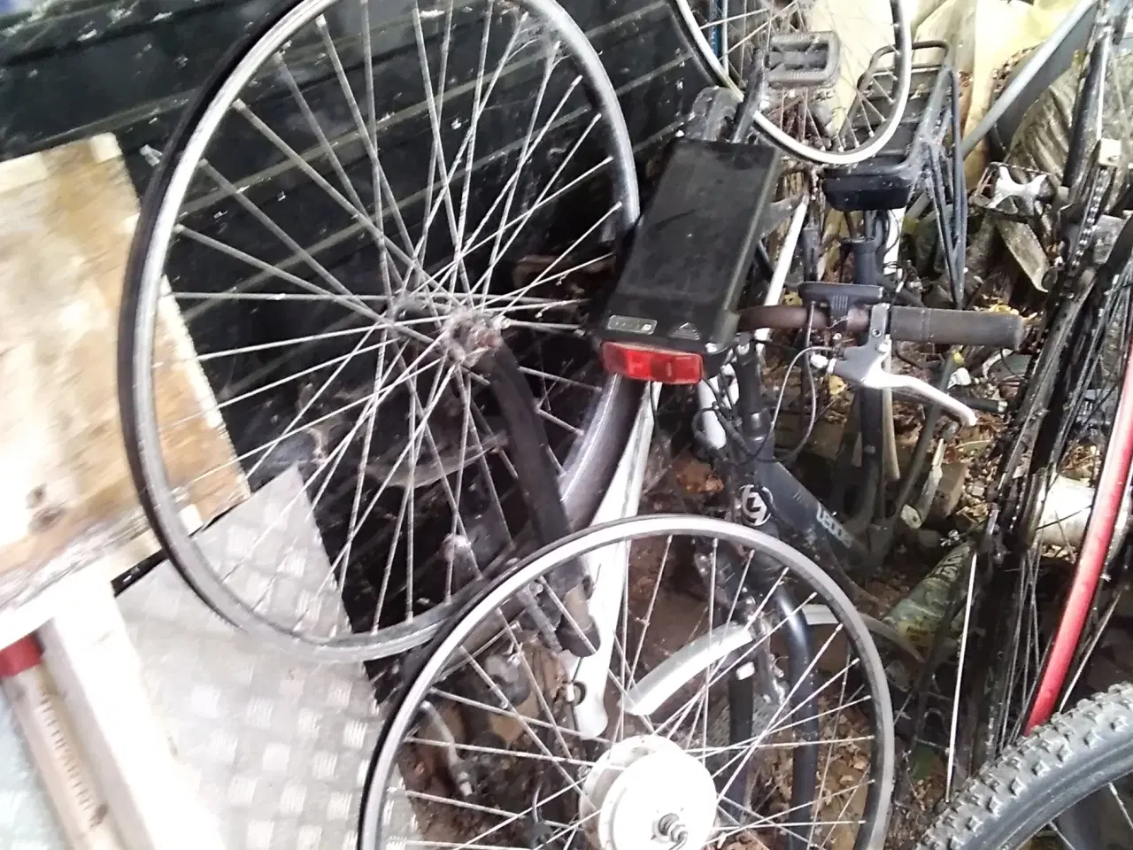 Billede 3 - 2 adskilte OK el Byt m E-Bike Dame Køreklar OK uk