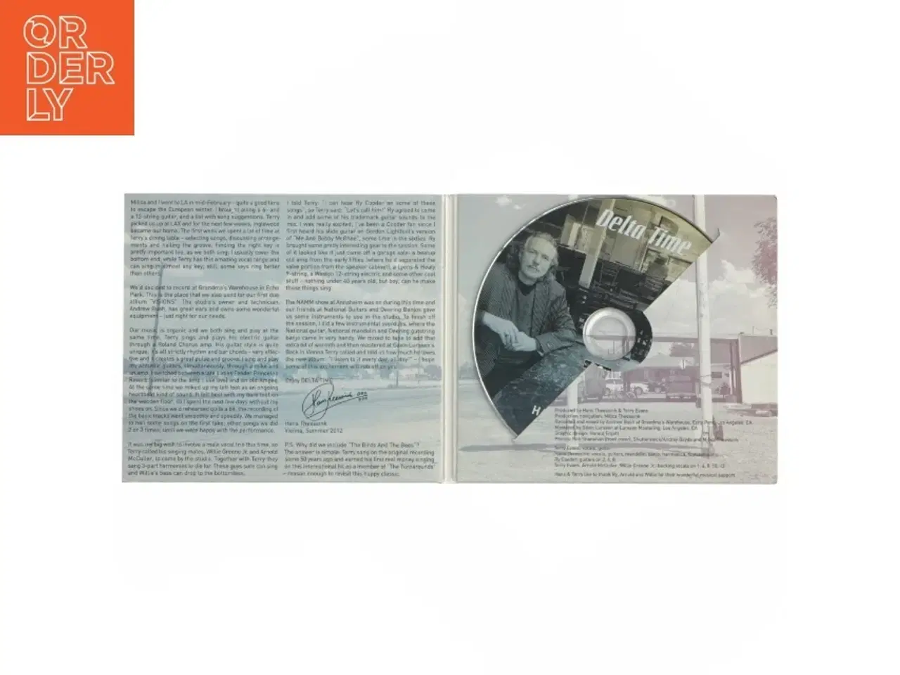 Billede 3 - CD: Delta Time - Hans Theessink & Terry Evans fra Blue Groove