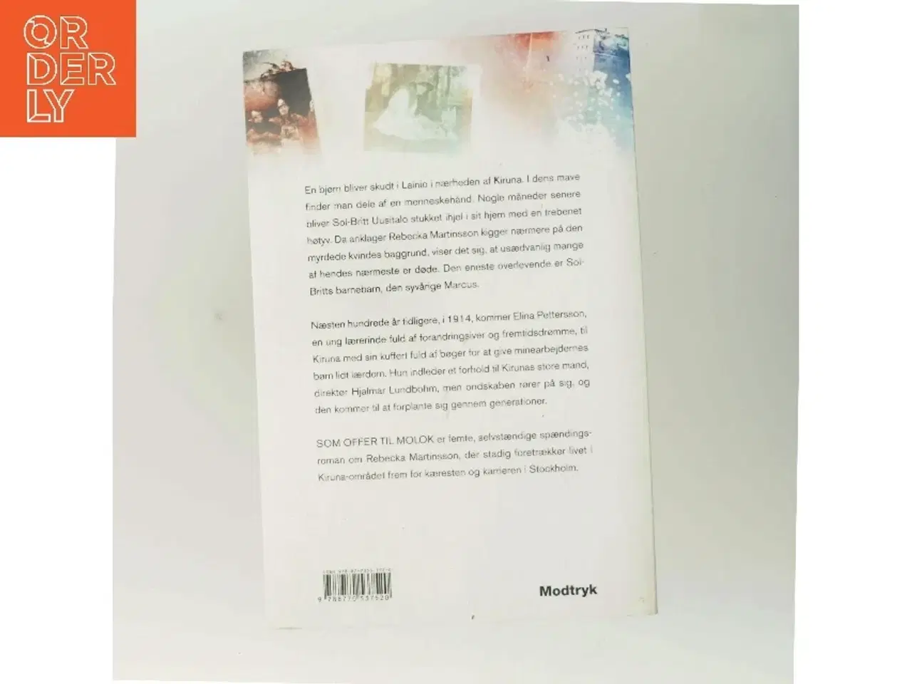 Billede 3 - Som offer til Molok af Åsa Larsson (Bog)