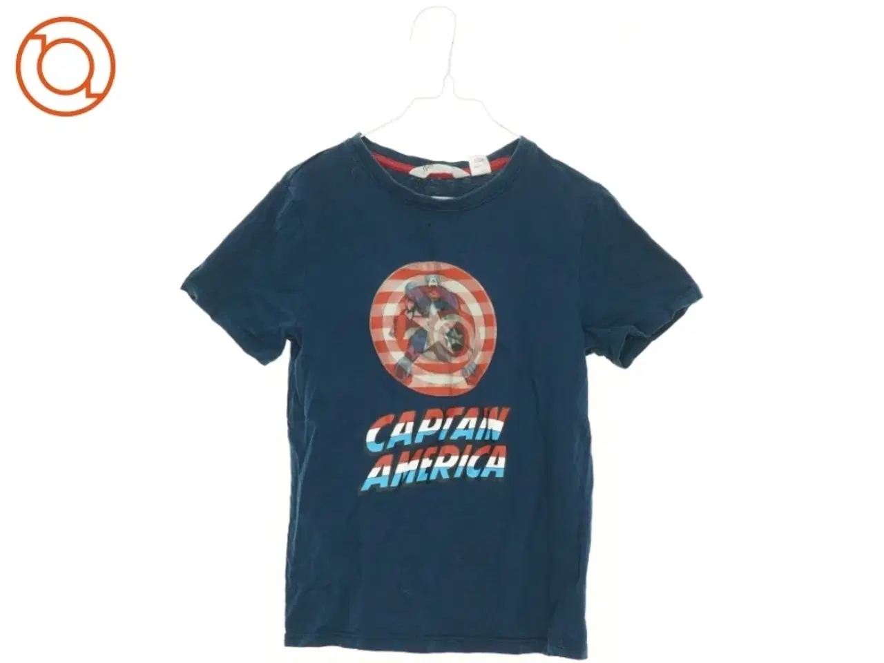 Billede 1 - T-Shirt med Captain America fra H&M (str. 134 cm)