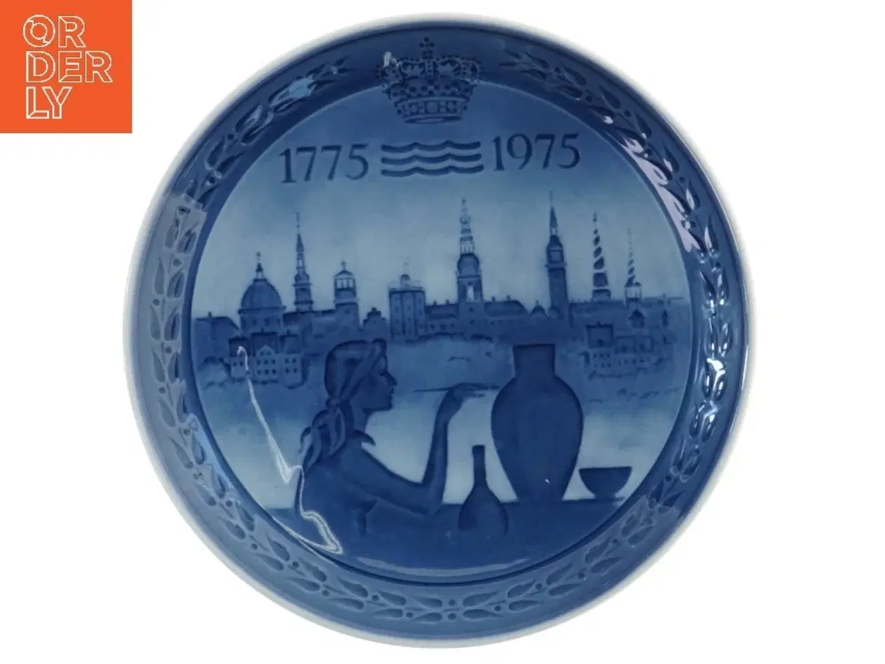 Billede 1 - Royal Copenhagen jubilæumsplatte fra Royal Copenhagen (str. Ø 18 cm)