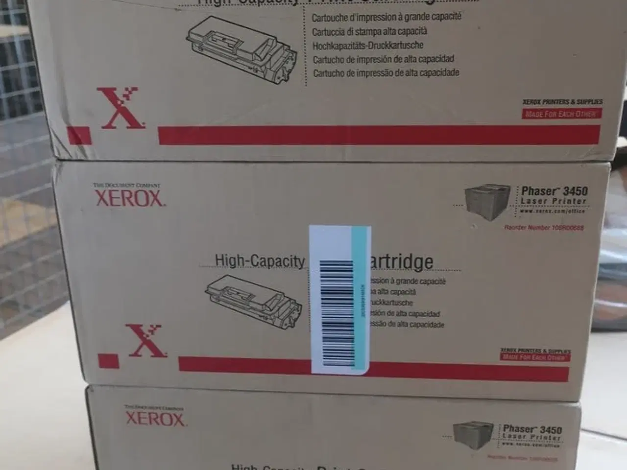 Billede 1 - 3 stk. toner XEROX Phaser 3450